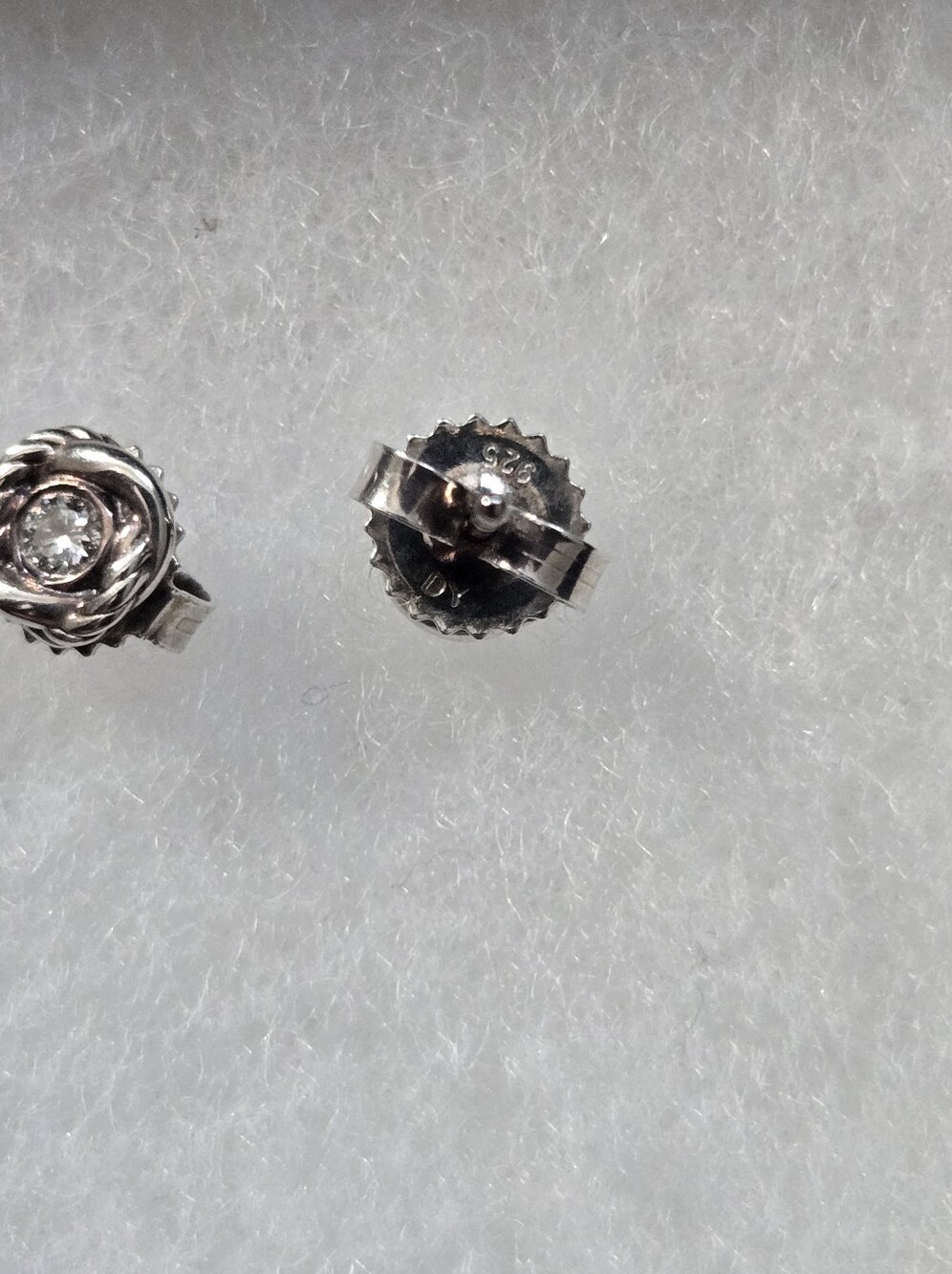 David Yurman Infinity Stud Earrings - Picture 4 of 9
